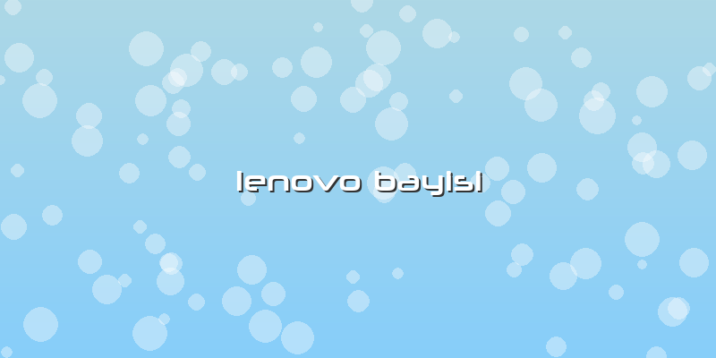 Lenovo Bayisi