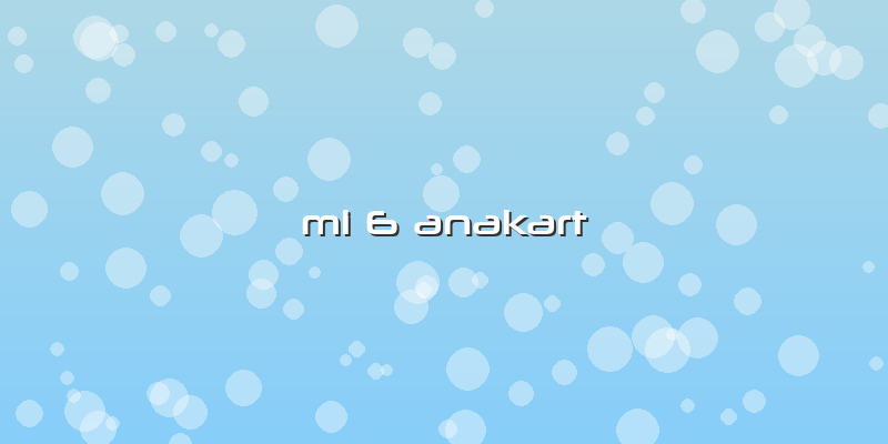 Mi 6 Anakart
