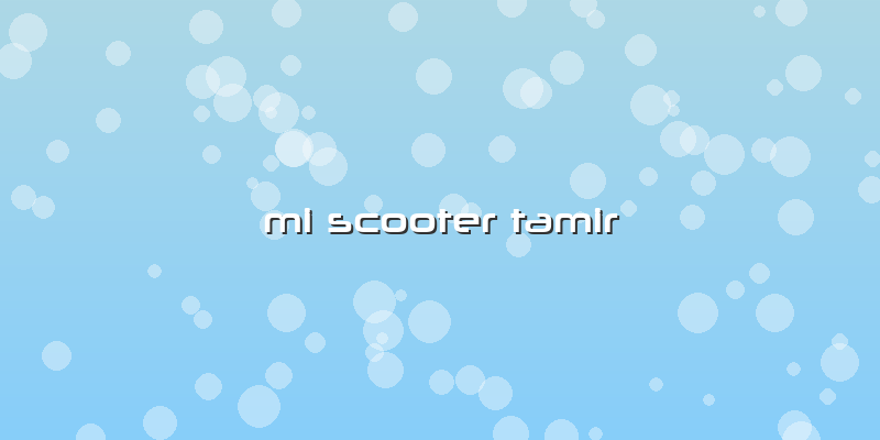 Mi Scooter Tamir