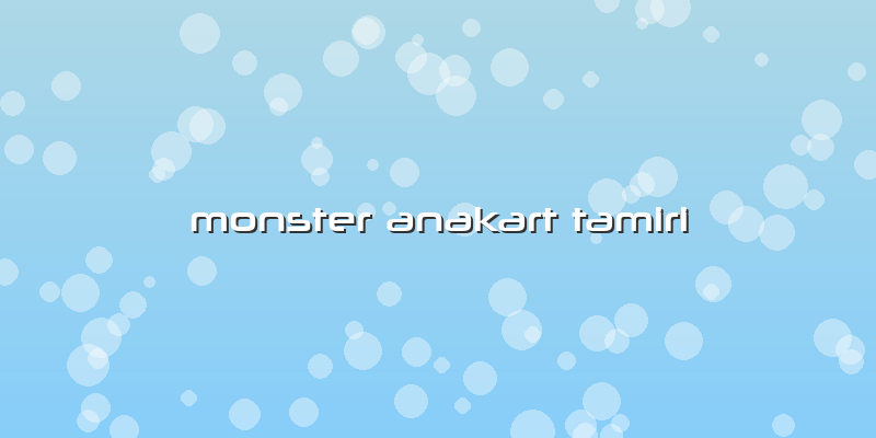 Monster Anakart Tamiri