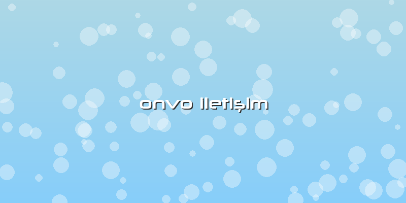 Onvo Iletişim