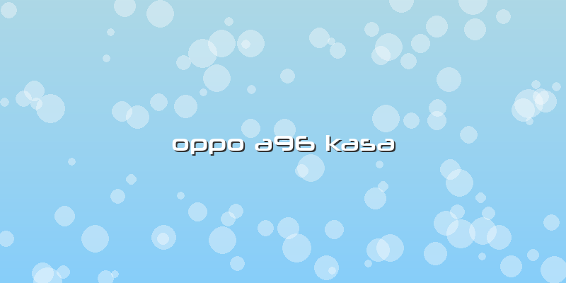 Oppo A96 Kasa