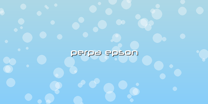 Perpa Epson