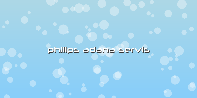 Philips Adana Servis
