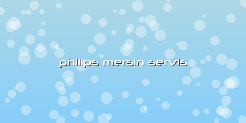 Philips Mersin Servis