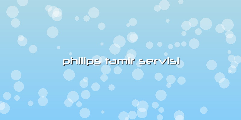 Philips Tamir Servisi