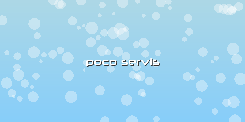 Poco Servis