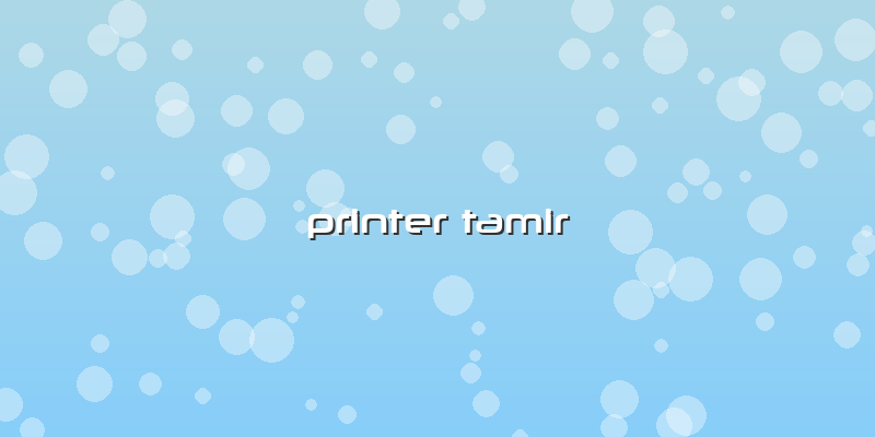Printer Tamir