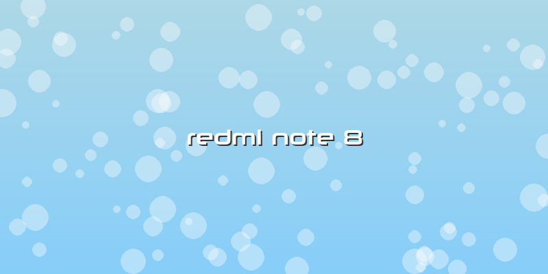 Redmi Note 8