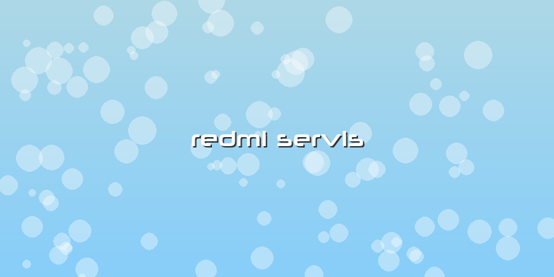 Redmi Servis