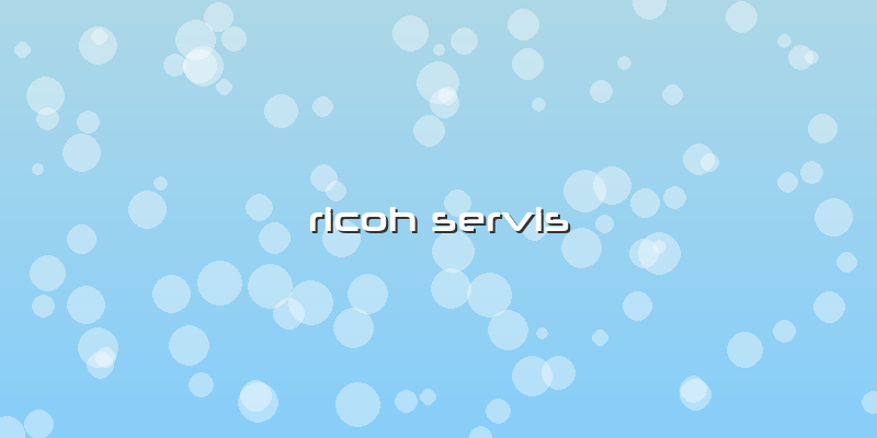 Ricoh Servis
