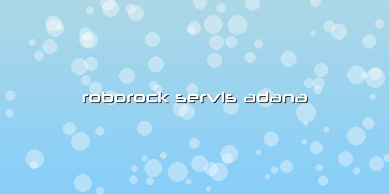 Roborock Servis Adana