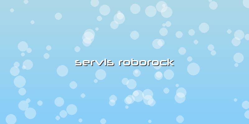 Servis Roborock