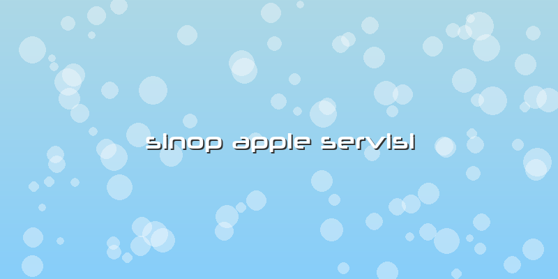 Sinop Apple Servisi