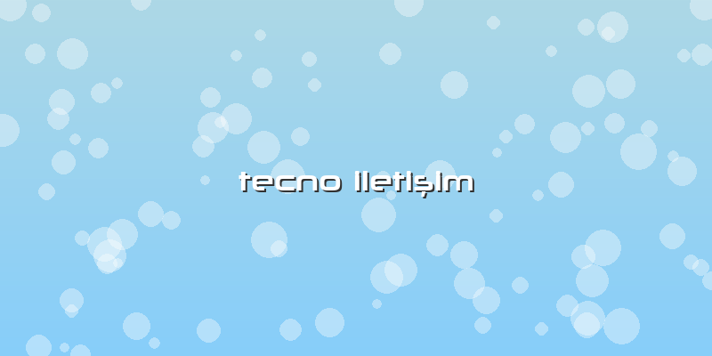 Tecno IletiÅŸim