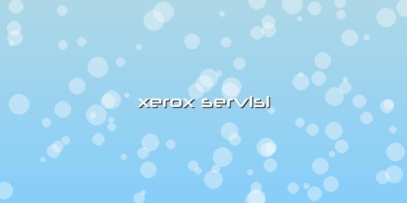 Xerox Servisi