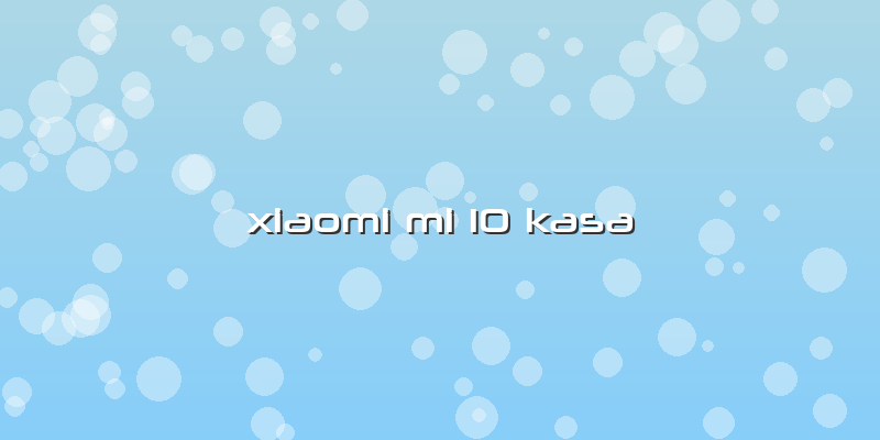 Xiaomi Mi 10 Kasa