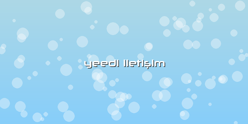 Yeedi Iletişim