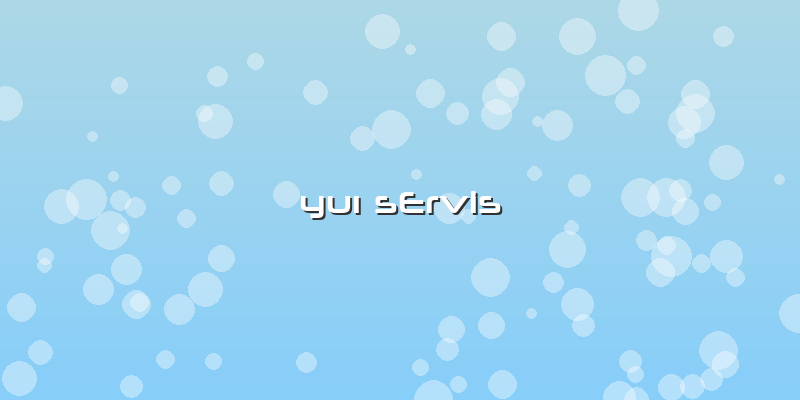 YuÄ± SErvis