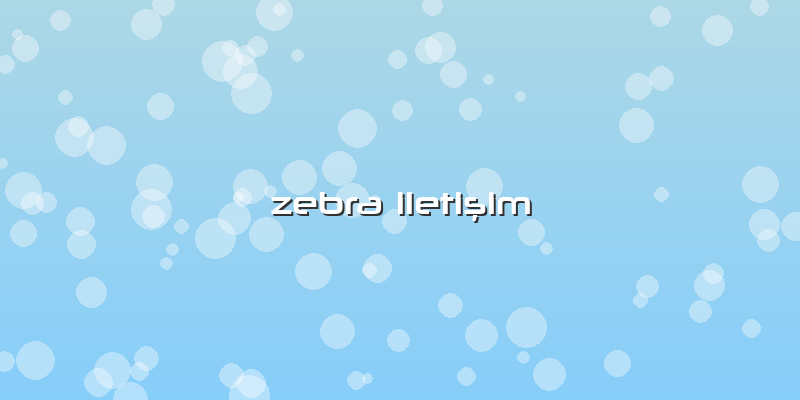 Zebra Iletişim